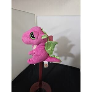 Beanie baby Boos Collection 6" "Darla" The Pink Dragon TY Stuffed Animal 555